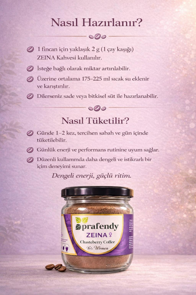 PRAFENDY ZEINA KAHVE 125 GR