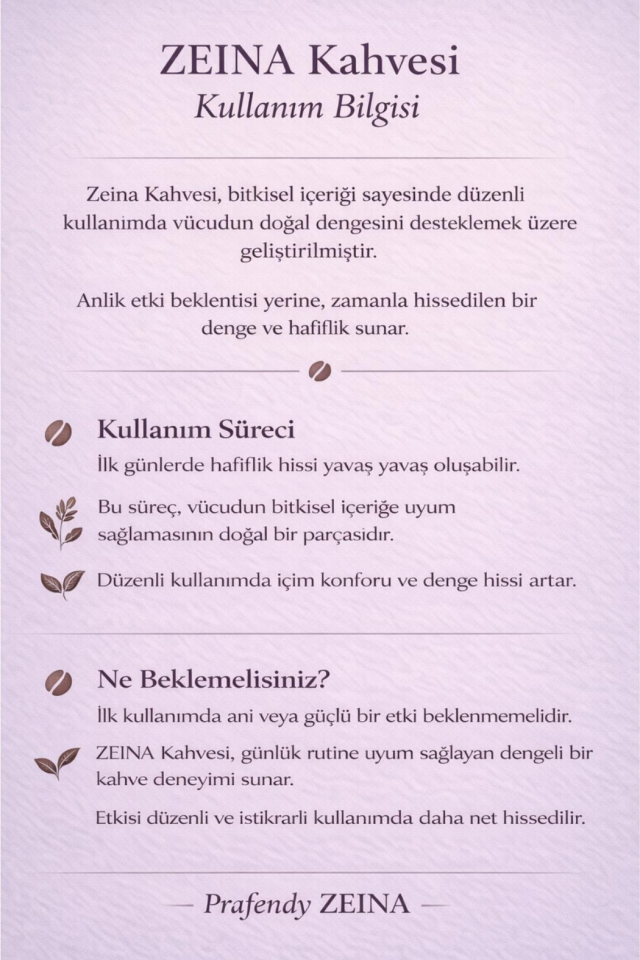 PRAFENDY ZEINA KAHVE 125 GR