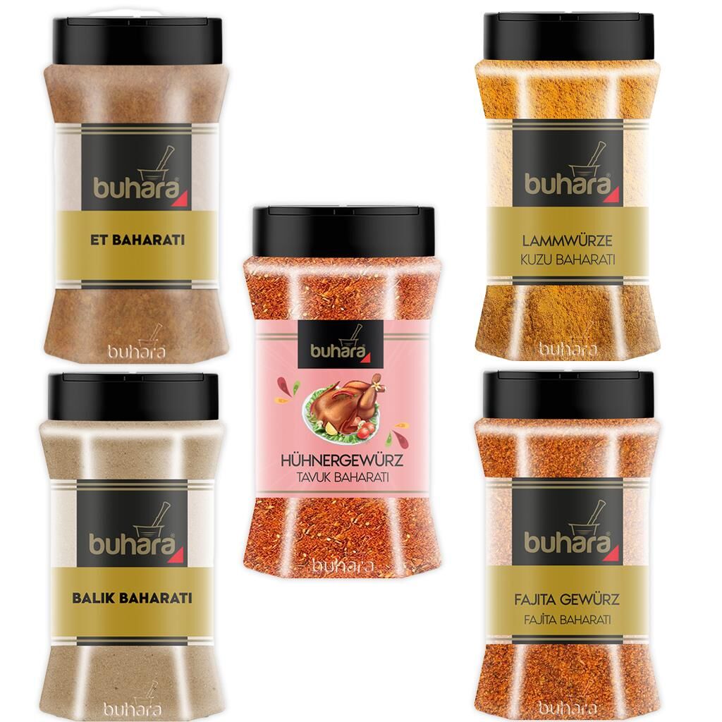 Buhara Et Grubu Baharatları 5'li Set