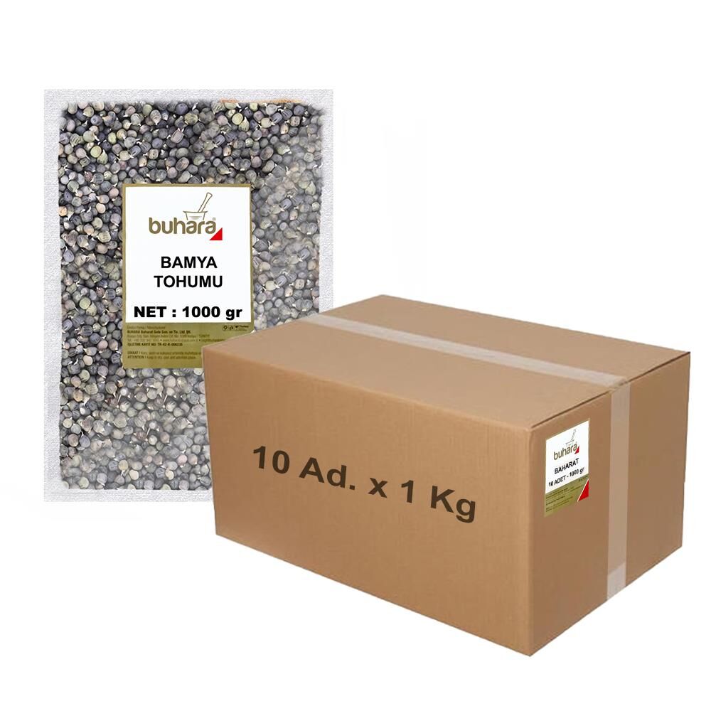 BUHARA BAMYA TOHUMU 1000 GR x 10 Ad.
