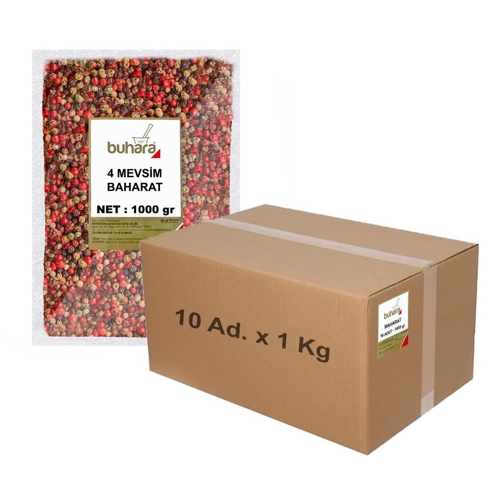 BUHARA TOPTAN 4 MEVSİM BAHARAT 1 KG x 10 Ad - 10 KG