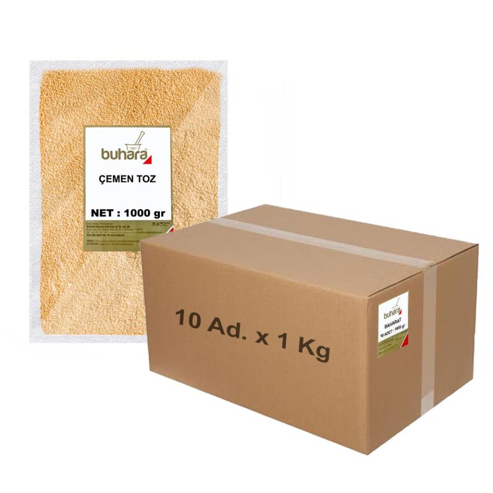 BUHARA TOPTAN ÇEMEN TOZ 1 KG x 10 Ad - 10 KG
