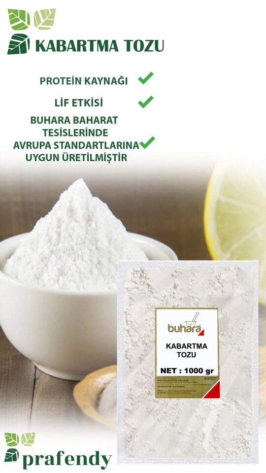 BUHARA TOPTAN HAMUR KABARTMA TOZU 1 KG x 10 Ad - 10 KG