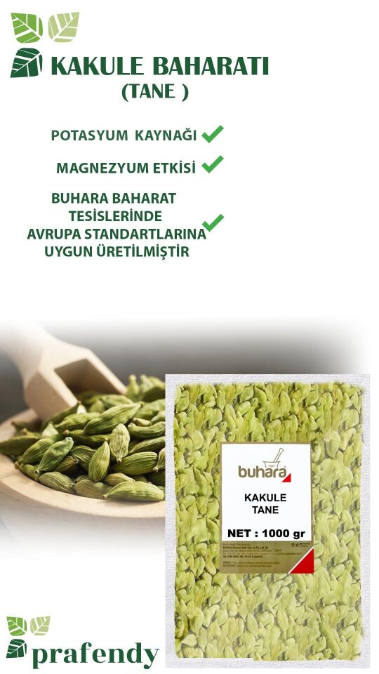 BUHARA TOPTAN KAKULE TANE 1 KG x 10 Ad - 10 KG