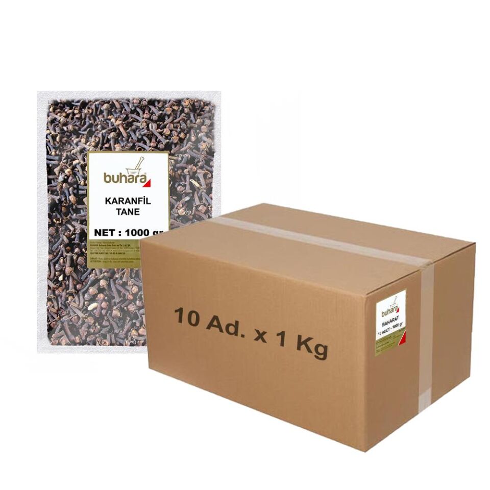 BUHARA TOPTAN KARANFİL TANE 1 KG x 10 Ad - 10 KG