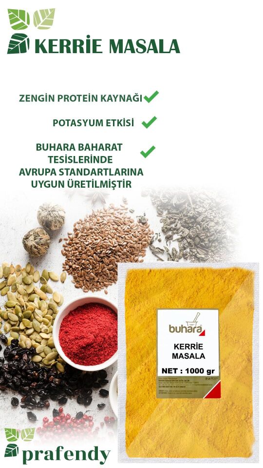 BUHARA TOPTAN KERİ MASALA 1 KG x 10 Ad - 10 KG