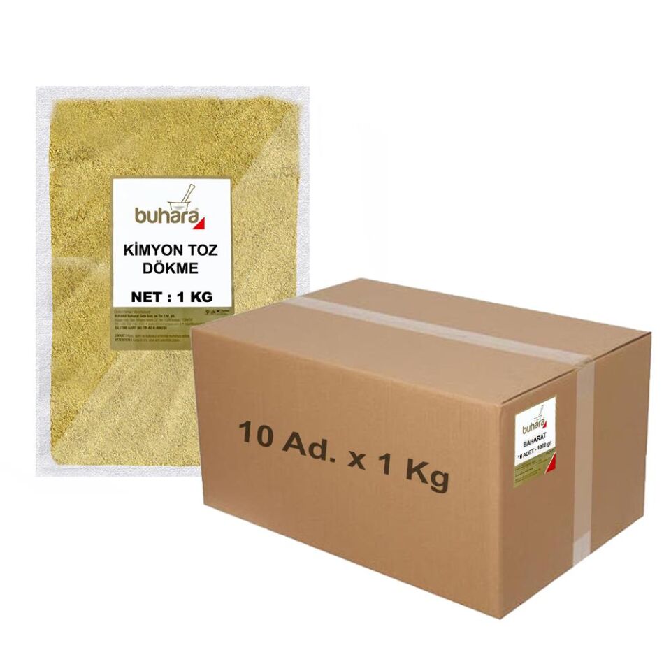 BUHARA TOPTAN KİMYON TOZ DÖKME 1 KG x 10 Ad - 10 KG