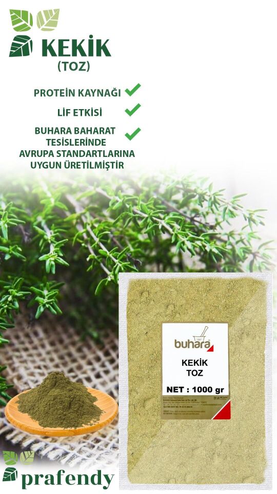 BUHARA TOPTAN TOZ KEKİK 1 KG x 10 Ad - 10 KG