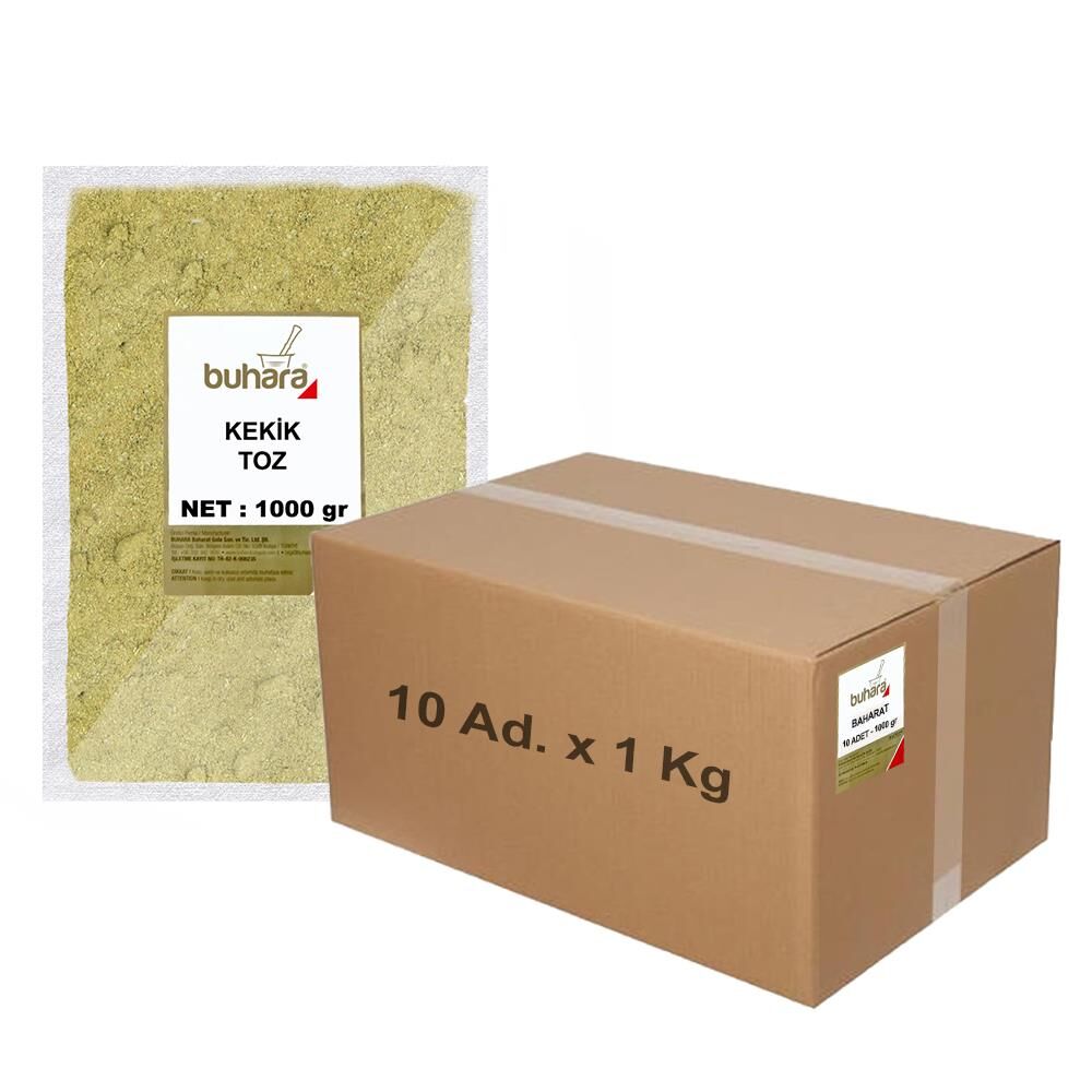 BUHARA TOPTAN TOZ KEKİK 1 KG x 10 Ad - 10 KG