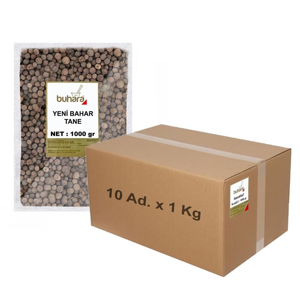 BUHARA TOPTAN YENİ BAHAR TANE 1 KG x 10 Ad - 10 KG