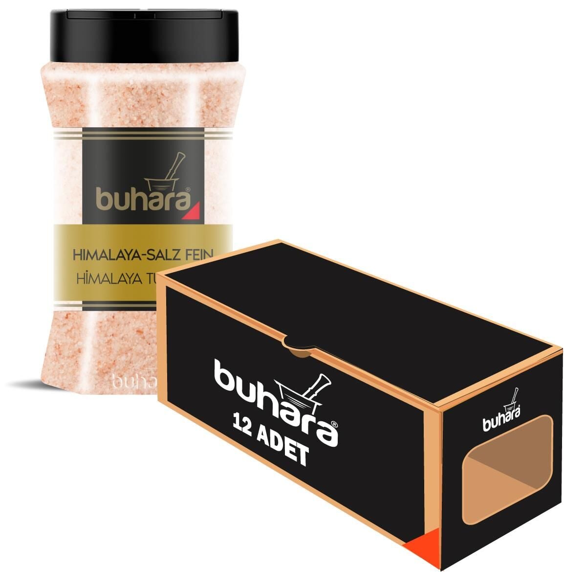 BUHARA TOPTAN HİMALAYA TUZU TOZ 300 GR x 12 Ad. PET