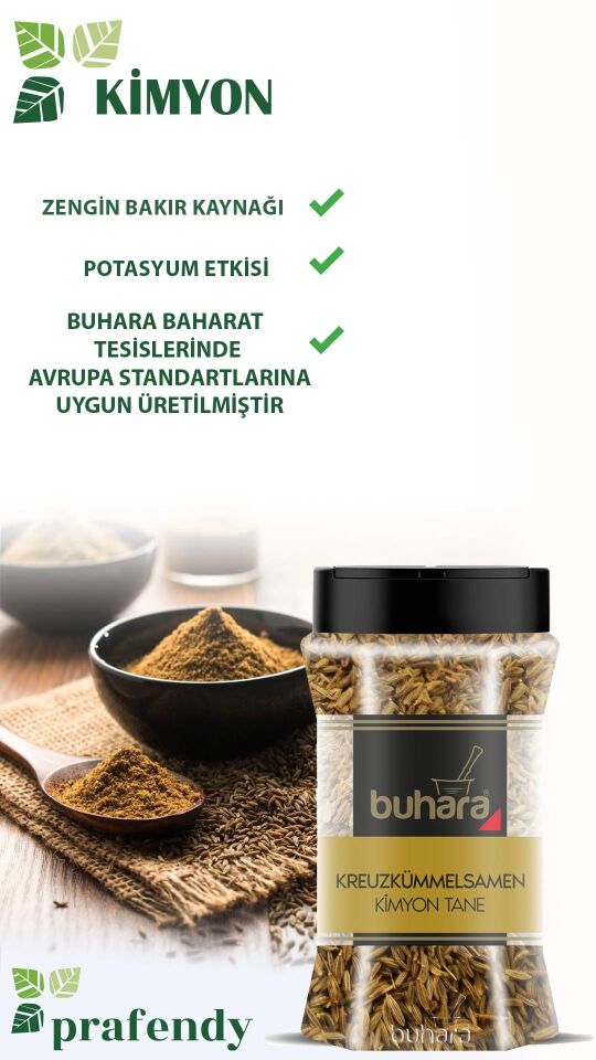 BUHARA TOPTAN KİMYON TANE 150 GR x 12 Ad. PET