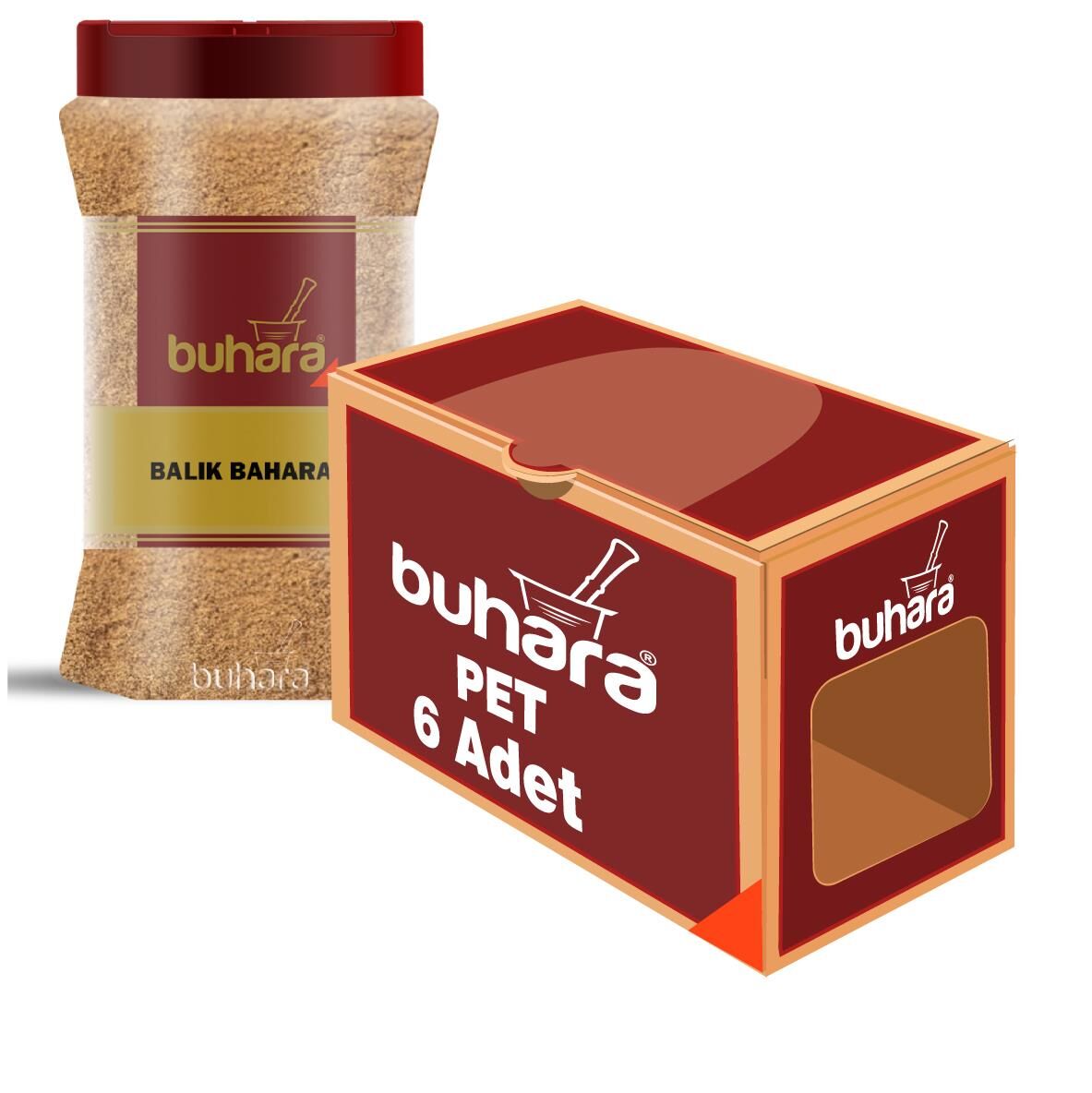 BUHARA TOPTAN BALIK BAHARATI 600 GR x 6 Ad. PET