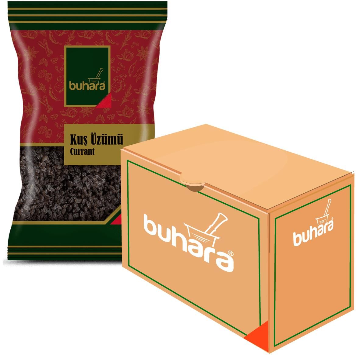 BUHARA TOPTAN KUŞ ÜZÜMÜ 150 GR  x 12 Ad.