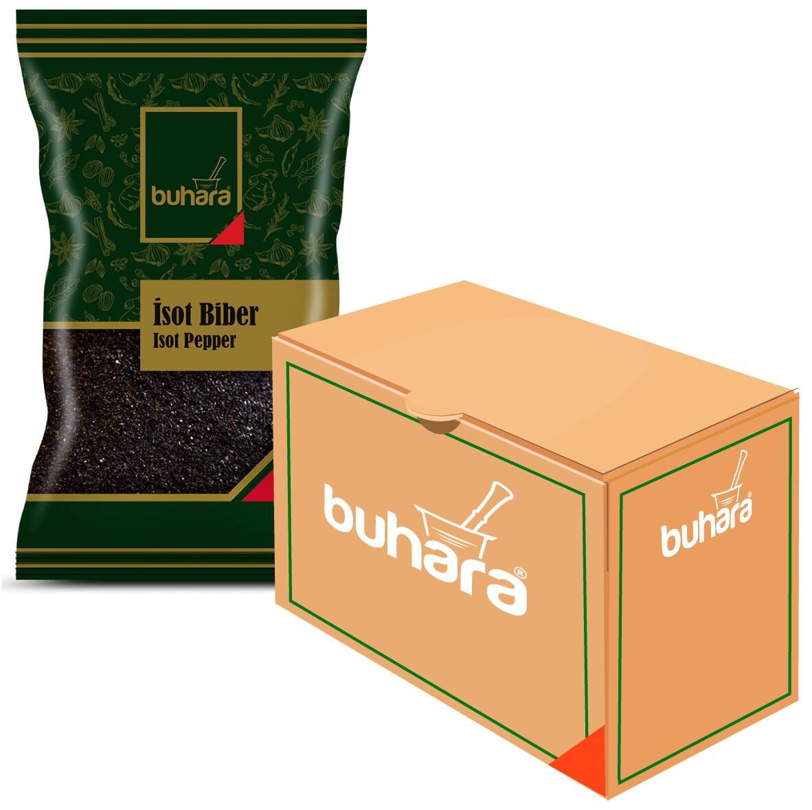 BUHARA TOPTAN İSOT BİBER 200 GR  x 12 Ad.