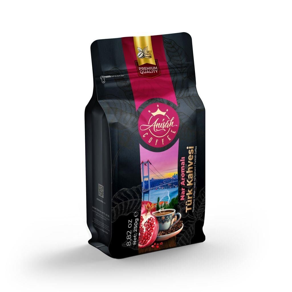ANİŞAH NAR AROMALI TÜRK KAHVESİ 250 GR