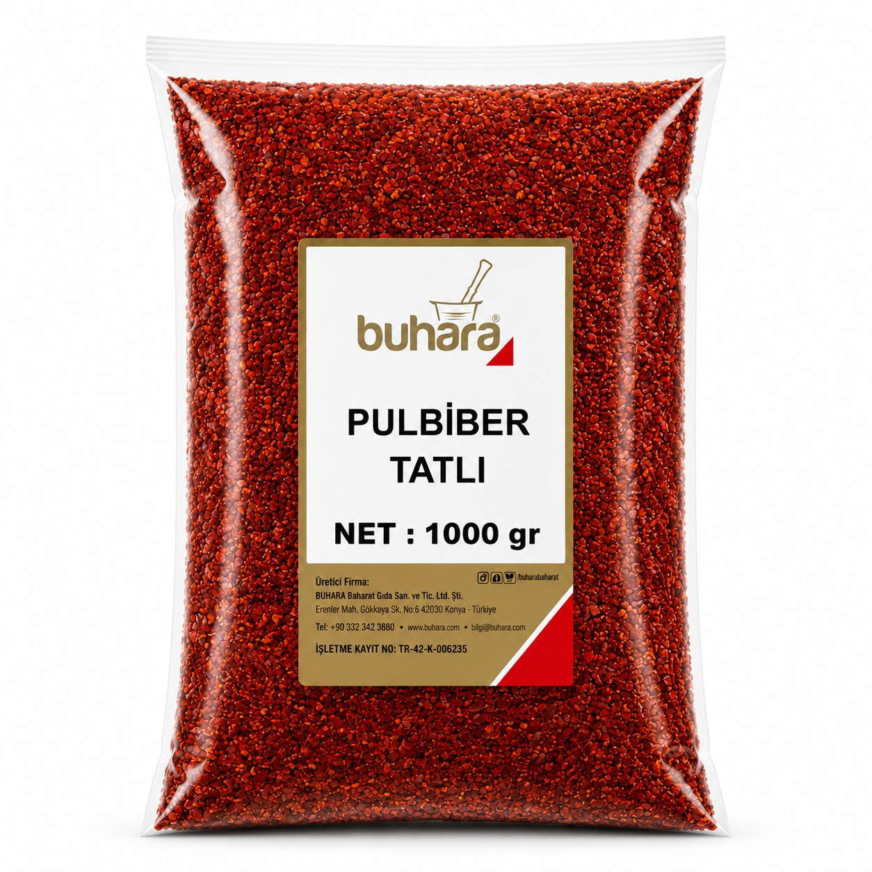BUHARA PULBİBER TATLI 1000 GR