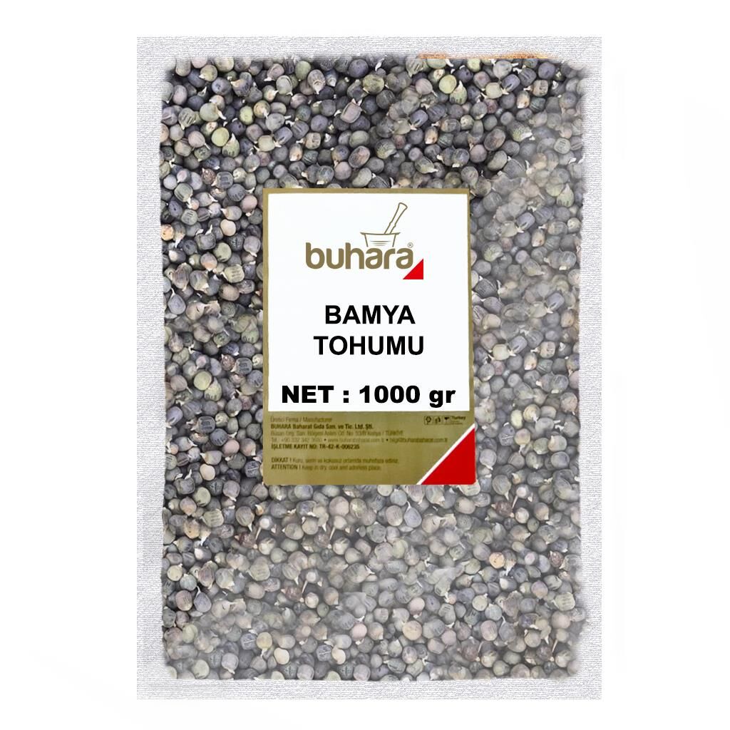 BUHARA BAMYA TOHUMU 1000 GR