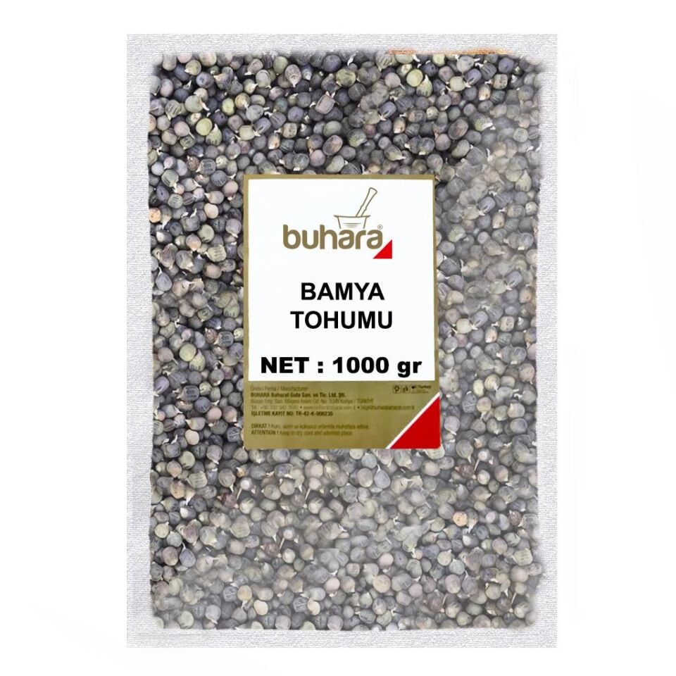BUHARA BAMYA TOHUMU 1000 GR