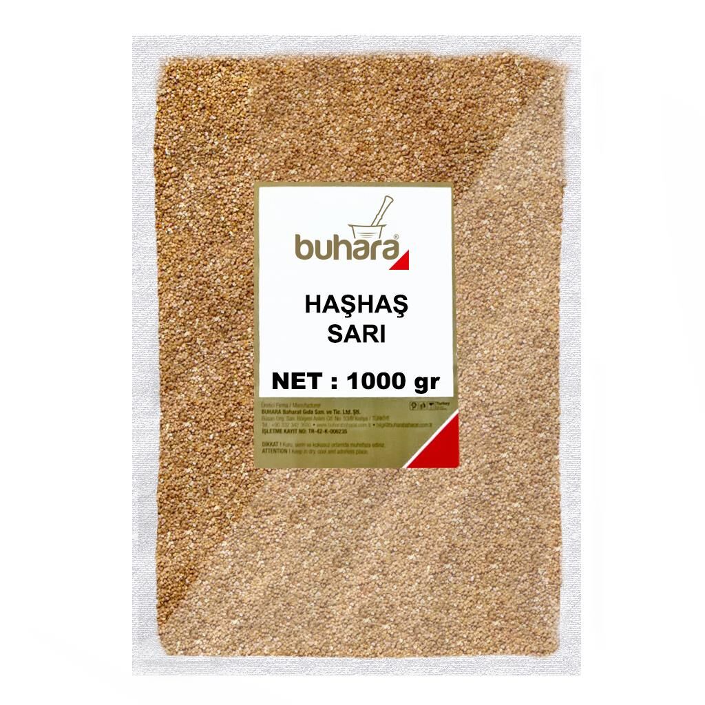 BUHARA HAŞHAŞ SARI 1000 GR