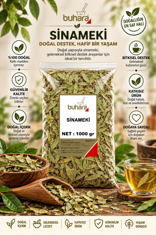 BUHARA SİNAMEKİ 1000 GR