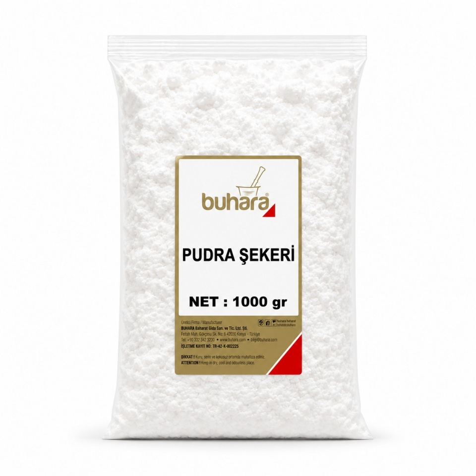 BUHARA PUDRA ŞEKERİ 1000 GR