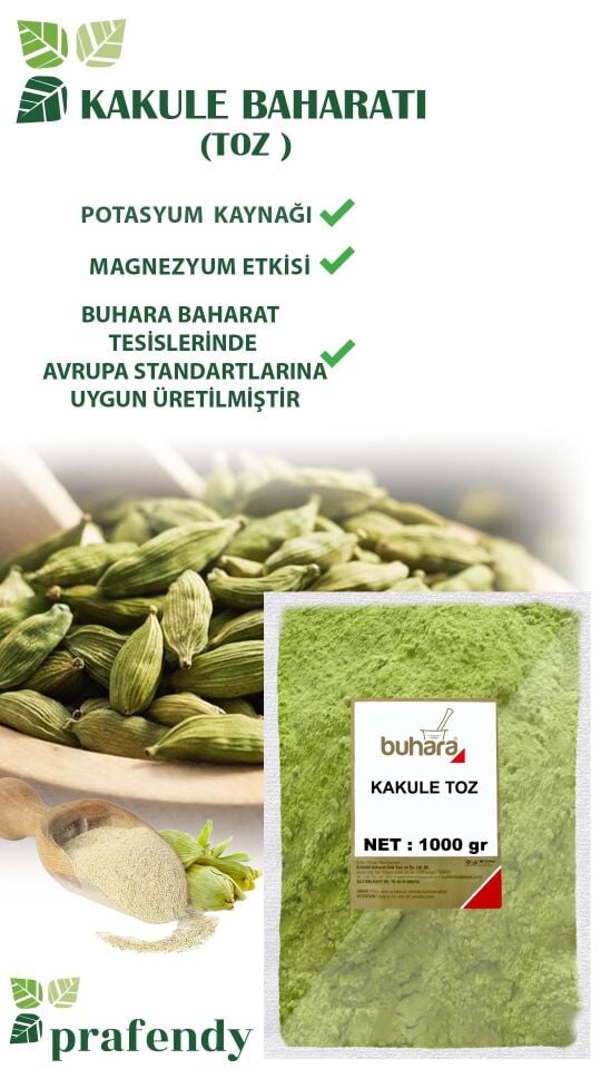 BUHARA KAKULE TOZ 1000 GR