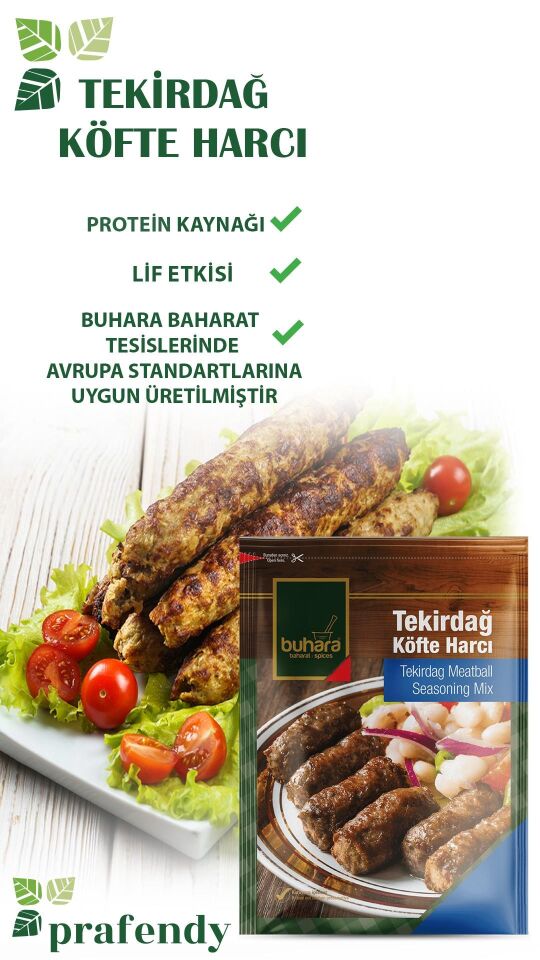 BUHARA TEKİRDAĞ KÖFTE HARCI 90 GR