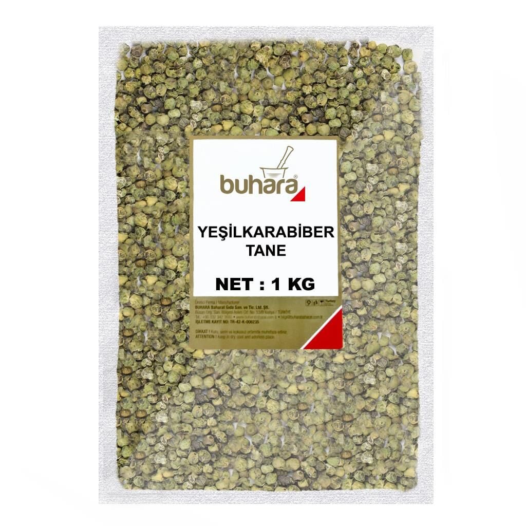 BUHARA YEŞİLBİBER TANE 1000 GR