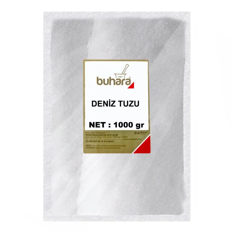BUHARA DENİZ TUZU 1000 GR