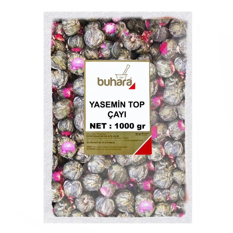 BUHARA YASEMİN TOP ÇAYI 1000 GR