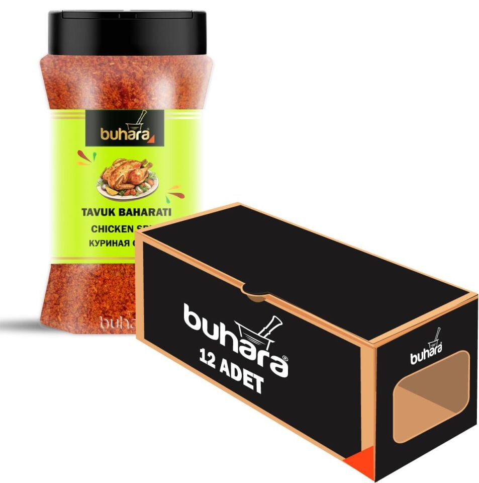 BUHARA TOPTAN TAVUK BAHARATI 200 GR x 12 Ad. PET