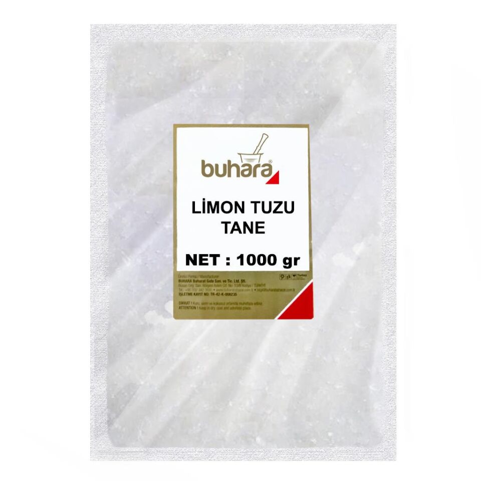 BUHARA LİMON TUZU TANE 1000 GR