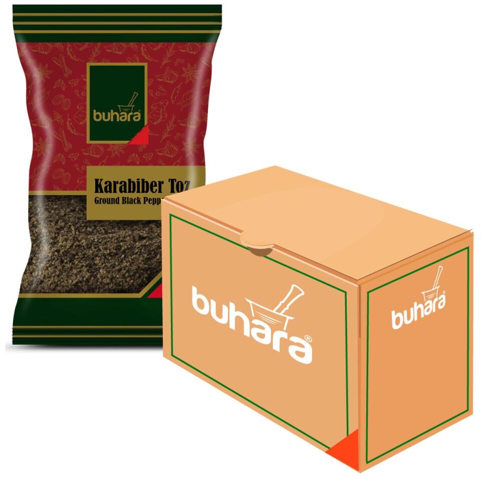 BUHARA TOPTAN KARABİBER 200 GR  x 12 Ad.