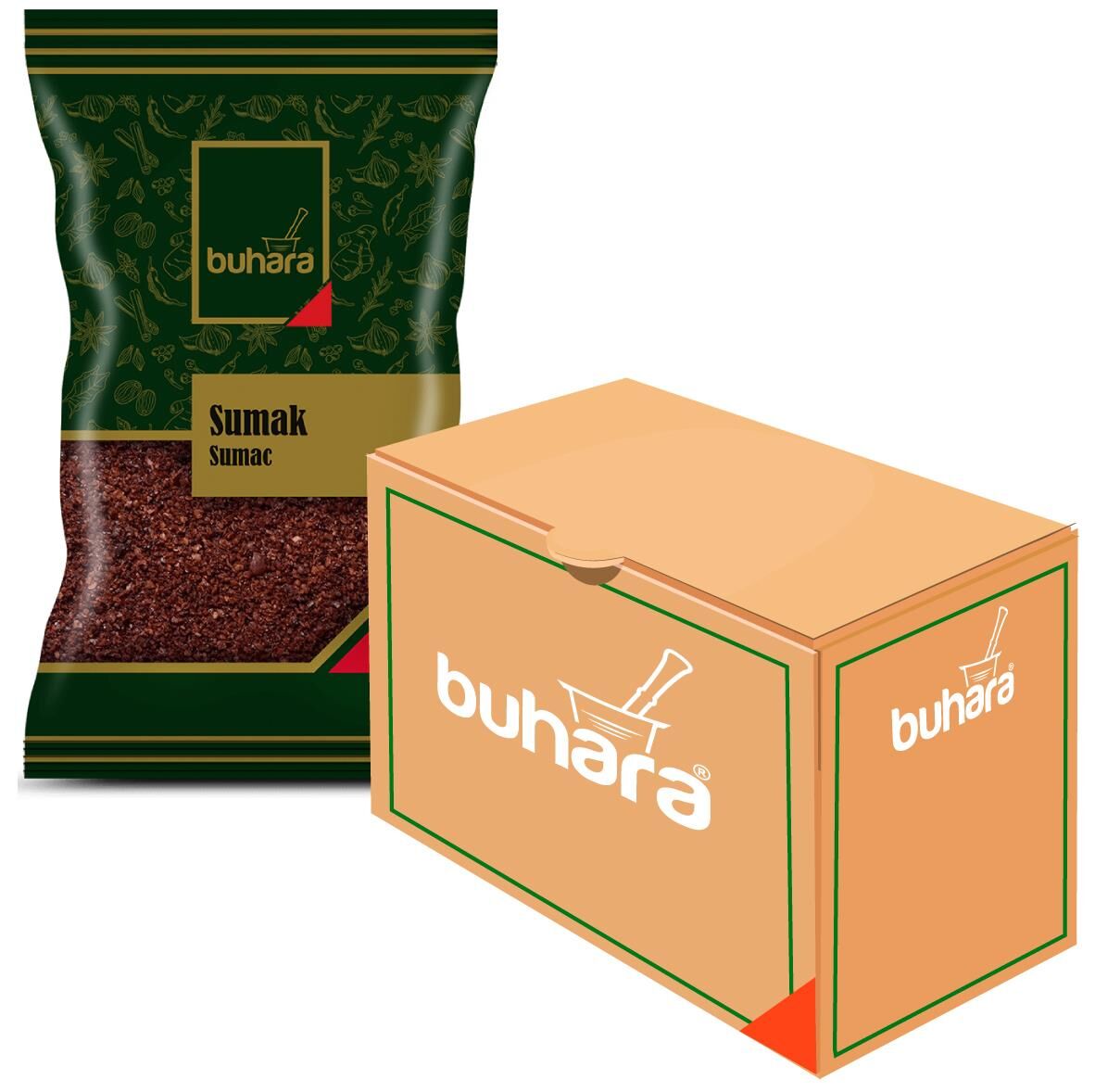 BUHARA TOPTAN SUMAK 200 GR  x 12 Ad.