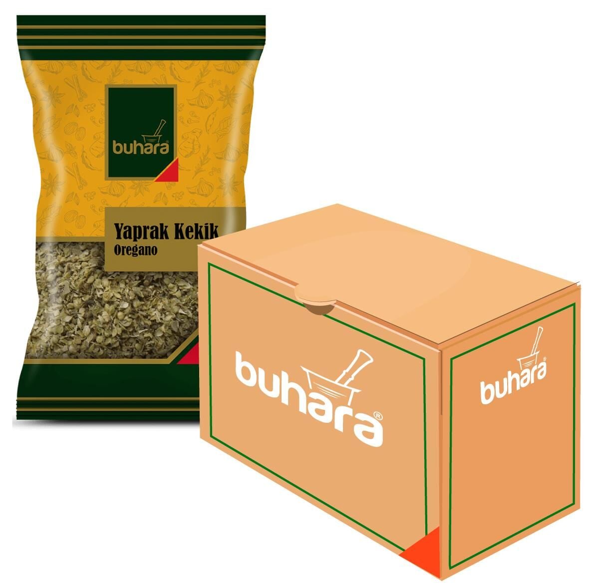 BUHARA TOPTAN YAPRAK KEKİK 65 GR  x 12 Ad.