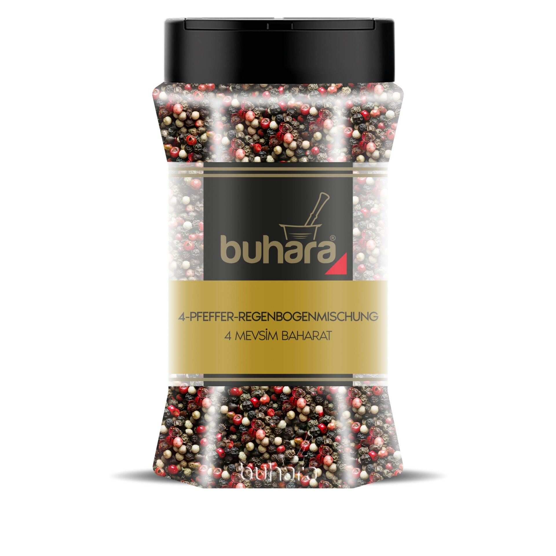 BUHARA 4 MEVSİM KARIŞIK BİBER TANE 110 GR PET