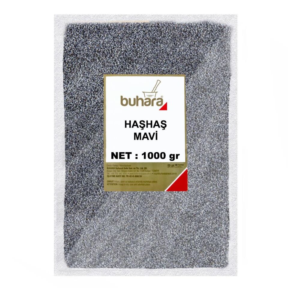 BUHARA HAŞHAŞ MAVİ 1000 GR