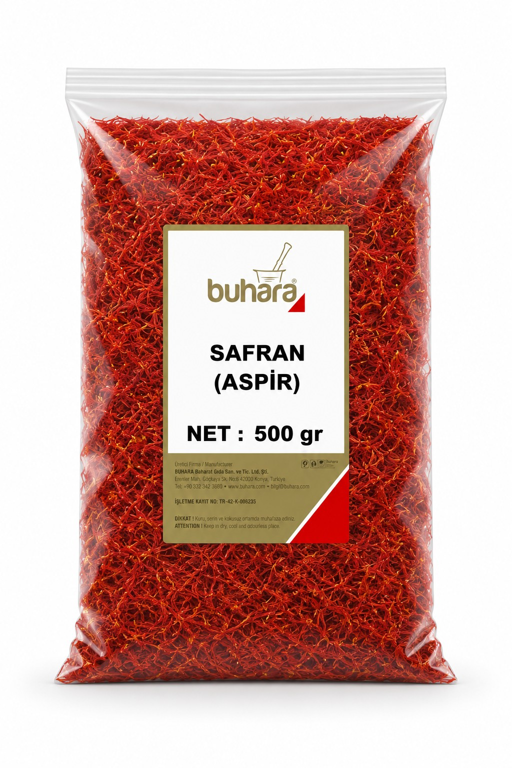 BUHARA SAFRAN (ASPİR) 500 GR
