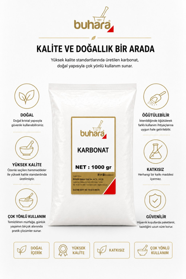 BUHARA KARBONAT 1000 GR