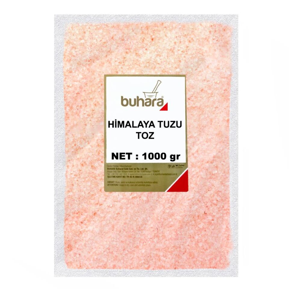 BUHARA HİMALAYA TUZU TOZ 1000 GR