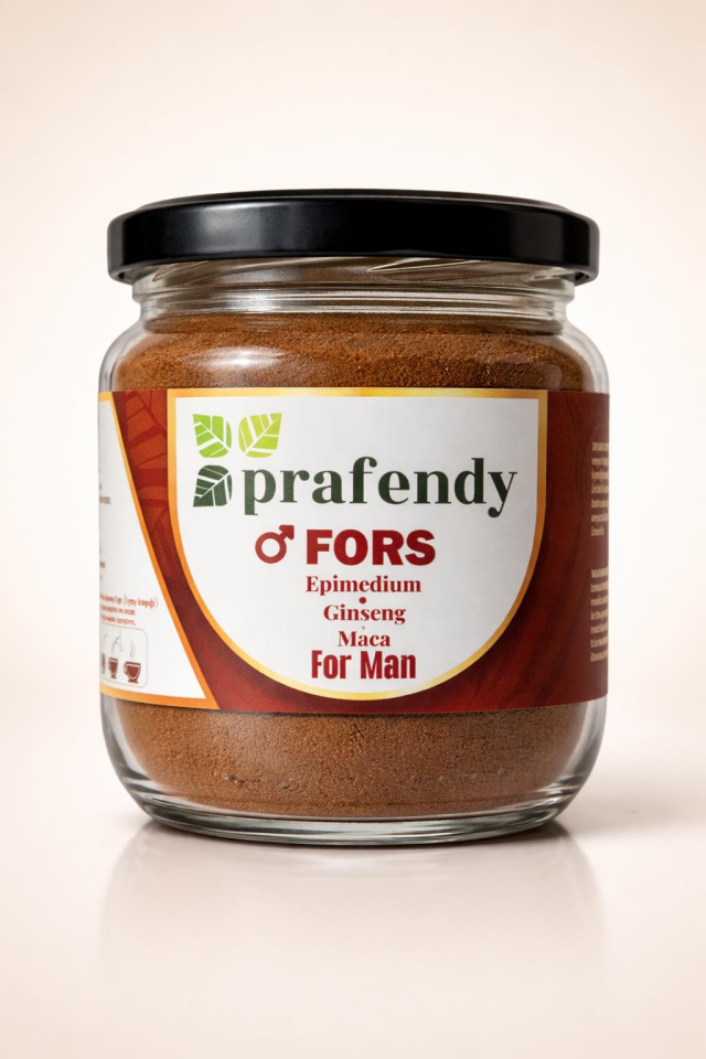 PRAFENDY FORS Epimedium-Gingseng Karışımlı Erkeklere Özel Kahve 125g