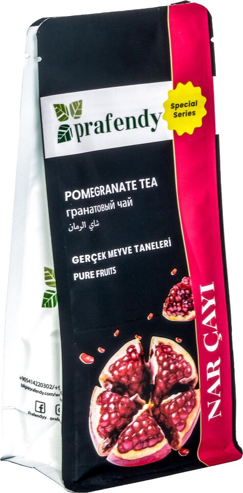 PRAFENDY NAR ÇAYI GERÇEK MEYVE TANELİ 250 gr x 24 Ad.