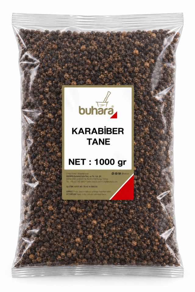 BUHARA KARABİBER TANE 1000 GR
