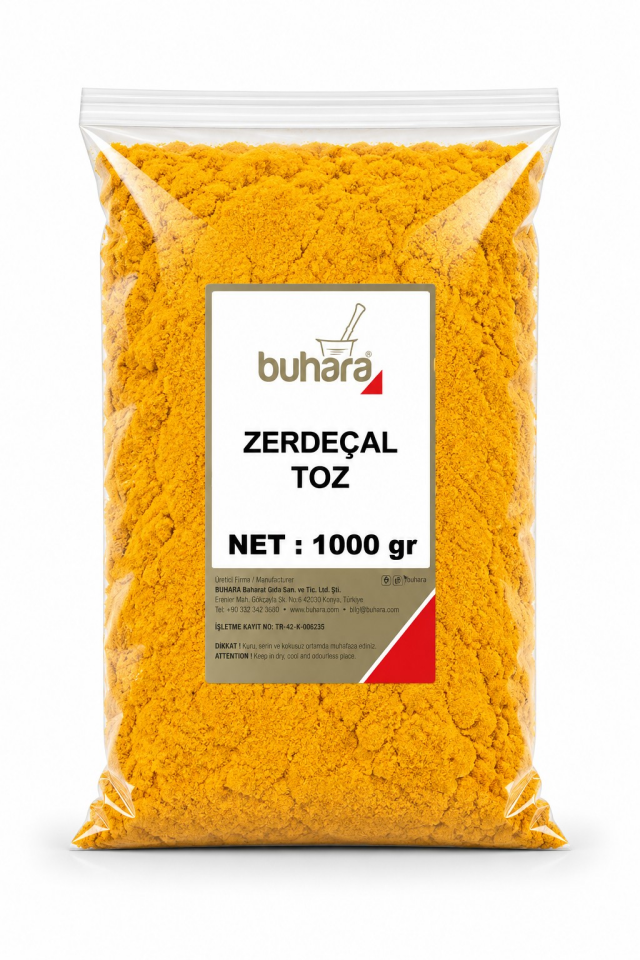 BUHARA ZERDEÇAL TOZ 1000 GR