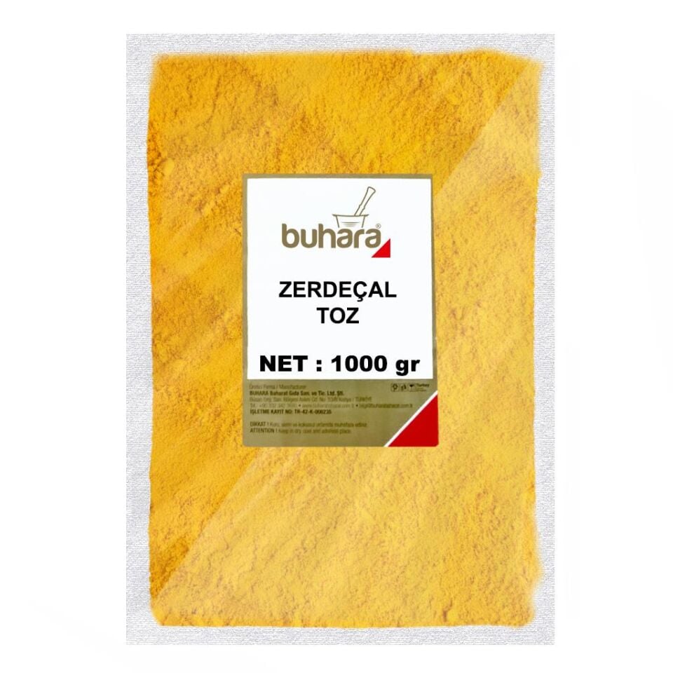 BUHARA ZERDEÇAL TOZ 1000 GR