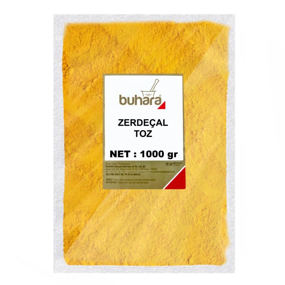 BUHARA ZERDEÇAL TOZ 1000 GR
