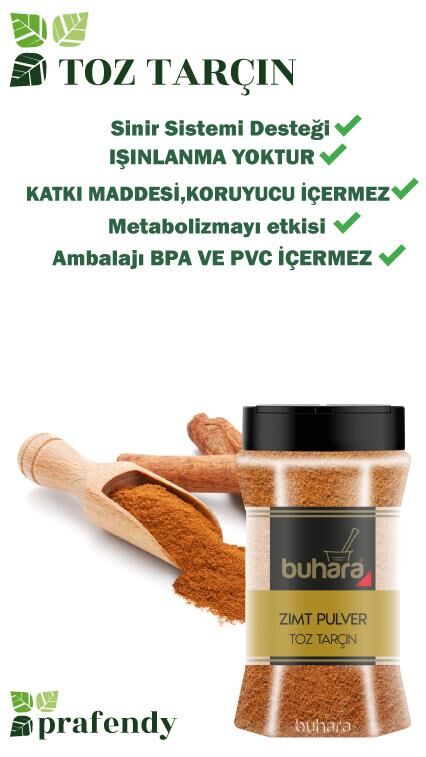 BUHARA TOPTAN TOZ TARÇIN 150 GR x 12 Ad. PET