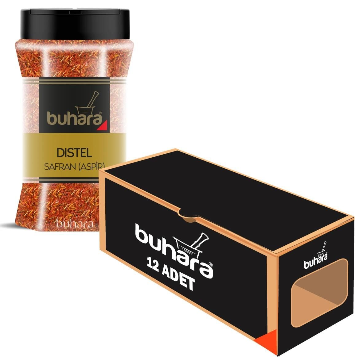 BUHARA TOPTAN SAFRAN(ASPİR) 30 GR x 12 Ad. PET