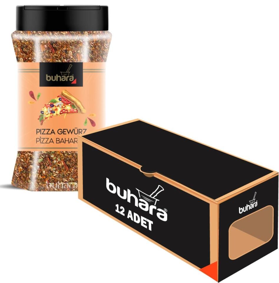 BUHARA TOPTAN PİZZA BAHARATI 150 GR x 12 Ad. PET